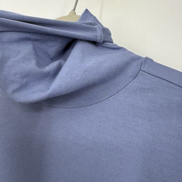 Peruvian Connection XS Extreme Turtleneck Long Sleeve Light Periwinkle Pullover - Picture 2 of 7